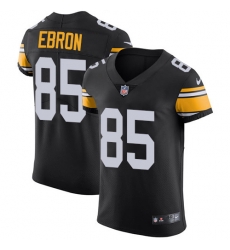Nike Pittsburgh Steelers 85 Eric Ebron Black Alternate Men Stitched NFL New Elite Jersey Nike Pittsburgh Steelers 85 Eric Ebron Black Alternate Men Stitched NFL New Elite Jersey