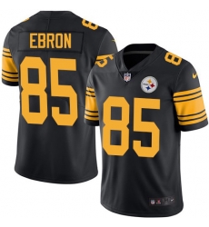 Nike Pittsburgh Steelers 85 Eric Ebron Black Men Stitched NFL Limited Rush Jersey Nike Pittsburgh Steelers 85 Eric Ebron Black Men Stitched NFL Limited Rush Jersey