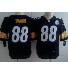 Nike Pittsburgh Steelers 88 Lynn Swann Black Elite NFL Jersey Nike Pittsburgh Steelers 88 Lynn Swann Black Elite NFL Jersey