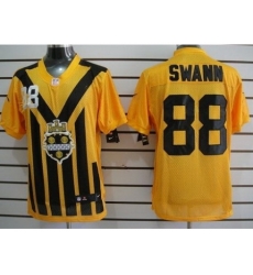 Nike Pittsburgh Steelers 88 Lynn Swann Yellow Elite 1933s Throwback NFL Jersey Nike Pittsburgh Steelers 88 Lynn Swann Yellow Elite 1933s Throwback NFL Jersey