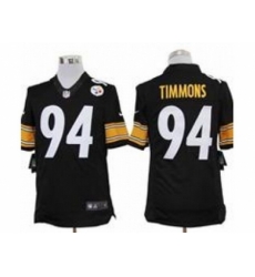 Nike Pittsburgh Steelers 94 Lawrence Timmons Black Limited NFL Jersey Nike Pittsburgh Steelers 94 Lawrence Timmons Black Limited NFL Jersey