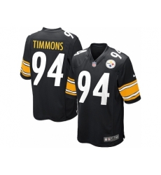 Nike Pittsburgh Steelers 94 Lawrence Timmons black Game NFL Jersey Nike Pittsburgh Steelers 94 Lawrence Timmons black Game NFL Jersey