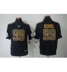 Nike Pittsburgh Steelers 99 Brett Keisel Black Limited Impact NFL Jersey Nike Pittsburgh Steelers 99 Brett Keisel Black Limited Impact NFL Jersey