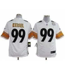 Nike Pittsburgh Steelers 99 Brett Keisel White Game NFL Jersey Nike Pittsburgh Steelers 99 Brett Keisel White Game NFL Jersey