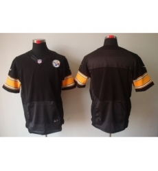 Nike Pittsburgh Steelers Blank Black Elite NFL Jersey Nike Pittsburgh Steelers Blank Black Elite NFL Jersey