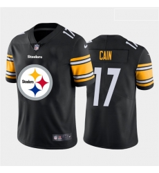 Nike Steelers 17 Deon Cain Black Team Big Logo Vapor Untouchable Limited Jersey Nike Steelers 17 Deon Cain Black Team Big Logo Vapor Untouchable Limited Jersey
