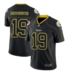 Nike Steelers 19 JuJu Smith Schuster Black Shadow Legend Limited Jersey Nike Steelers 19 JuJu Smith Schuster Black Shadow Legend Limited Jersey