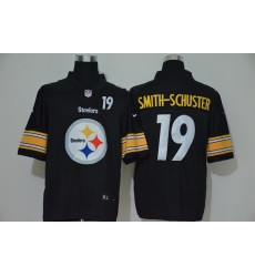 Nike Steelers 19 JuJu Smith Schuster Black Team Big Logo Number Vapor Untouchable Limited Jersey Nike Steelers 19 JuJu Smith Schuster Black Team Big Logo Number Vapor Untouchable Limited Jersey
