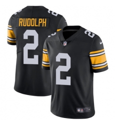 Nike Steelers #2 Mason Rudolph Black Alternate Mens Stitched NFL Vapor Untouchable Limited Jersey Nike Steelers #2 Mason Rudolph Black Alternate Mens Stitched NFL Vapor Untouchable Limited Jersey