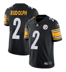 Nike Steelers #2 Mason Rudolph Black Team Color Mens Stitched NFL Vapor Untouchable Limited Jersey Nike Steelers #2 Mason Rudolph Black Team Color Mens Stitched NFL Vapor Untouchable Limited Jersey