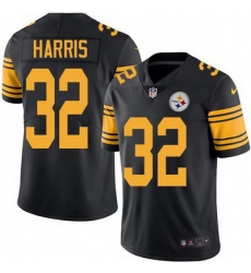 Nike Steelers #32 Franco Harris Black Mens Stitched NFL Limited Rush Jersey Nike Steelers #32 Franco Harris Black Mens Stitched NFL Limited Rush Jersey