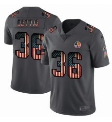 Nike Steelers 36 Jerome Bettis 2019 Salute To Service USA Flag Fashion Limited Jersey Nike Steelers 36 Jerome Bettis 2019 Salute To Service USA Flag Fashion Limited Jersey