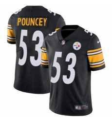 Nike Steelers #53 Maurkice Pouncey Black Team Color Mens Stitched NFL Vapor Untouchable Limited Jersey Nike Steelers #53 Maurkice Pouncey Black Team Color Mens Stitched NFL Vapor Untouchable Limited Jersey