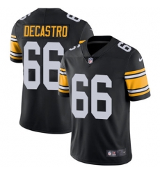 Nike Steelers #66 David DeCastro Black Alternate Mens Stitched NFL Vapor Untouchable Limited Jersey Nike Steelers #66 David DeCastro Black Alternate Mens Stitched NFL Vapor Untouchable Limited Jersey