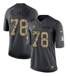 Nike Steelers #78 Alejandro Villanueva Black Mens Stitched NFL Limited 2016 Salute to Service Jersey Nike Steelers #78 Alejandro Villanueva Black Mens Stitched NFL Limited 2016 Salute to Service Jersey