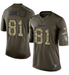 Nike Steelers #81 Jesse James Green Mens Stitched NFL Limited 2015 Salute to Service Jersey Nike Steelers #81 Jesse James Green Mens Stitched NFL Limited 2015 Salute to Service Jersey