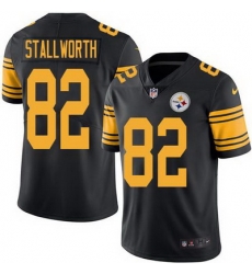 Nike Steelers #82 John Stallworth Black Mens Stitched NFL Limited Rush Jersey Nike Steelers #82 John Stallworth Black Mens Stitched NFL Limited Rush Jersey