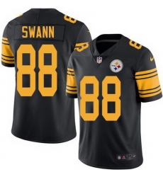 Nike Steelers #88 Lynn Swann Black Mens Stitched NFL Limited Rush Jersey Nike Steelers #88 Lynn Swann Black Mens Stitched NFL Limited Rush Jersey