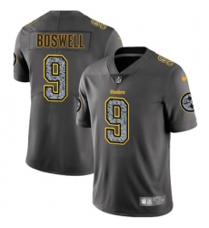 Nike Steelers #9 Chris Boswell Gray Static Mens NFL Vapor Untouchable Game Jersey Nike Steelers #9 Chris Boswell Gray Static Mens NFL Vapor Untouchable Game Jersey