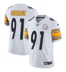 Nike Steelers #91 Kevin Greene White Mens Stitched NFL Vapor Untouchable Limited Jersey Nike Steelers #91 Kevin Greene White Mens Stitched NFL Vapor Untouchable Limited Jersey