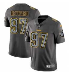 Nike Steelers #97 Cameron Heyward Gray Static Mens NFL Vapor Untouchable Game Jersey Nike Steelers #97 Cameron Heyward Gray Static Mens NFL Vapor Untouchable Game Jersey