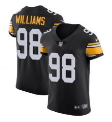 Nike Steelers #98 Vince Williams Black Alternate Mens Stitched NFL Vapor Untouchable Elite Jersey Nike Steelers #98 Vince Williams Black Alternate Mens Stitched NFL Vapor Untouchable Elite Jersey