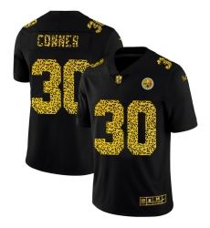 Pittsburgh Steelers 30 James Conner Men Nike Leopard Print Fashion Vapor Limited NFL Jersey Black Pittsburgh Steelers 30 James Conner Men Nike Leopard Print Fashion Vapor Limited NFL Jersey Black