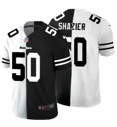 Pittsburgh Steelers 50 Ryan Shazier Men Black V White Peace Split Nike Vapor Untouchable Limited NFL Jersey Pittsburgh Steelers 50 Ryan Shazier Men Black V White Peace Split Nike Vapor Untouchable Limited NFL Jersey