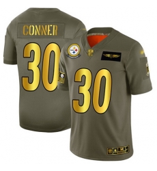 Steelers 30 James Conner Camo Gold Men Stitched Football Limited 2019 Salute To Service Jersey Steelers 30 James Conner Camo Gold Men Stitched Football Limited 2019 Salute To Service Jersey