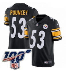 Steelers 53 Maurkice Pouncey Black Big size Steelers 53 Maurkice Pouncey Black Big size