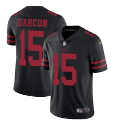 Men Nike 49ers #15 Pierre Garcon Black Alternate Stitched NFL Vapor Untouchable Limited Jersey Men Nike 49ers #15 Pierre Garcon Black Alternate Stitched NFL Vapor Untouchable Limited Jersey