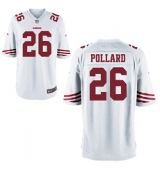 Men Nike 49ers Darryl Pollard White Game Stitched NFL Jersey Men Nike 49ers Darryl Pollard White Game Stitched NFL Jersey