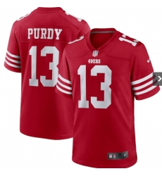 Men Nike San Francisco 49ers Brock Purdy #13 Red Vapor Limited Jersey Men Nike San Francisco 49ers Brock Purdy #13 Red Vapor Limited Jersey