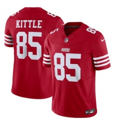 Men San Francisco 49ers 85 George Kittle Red 2023 F.U.S.E. Vapor Untouchable Limited Stitched Football Jersey Men San Francisco 49ers 85 George Kittle Red 2023 F.U.S.E. Vapor Untouchable Limited Stitched Football Jersey
