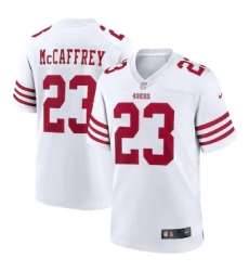 Men San Francisco 49ers Christian McCaffrey Nike White Vapor Untouchable Stitched Jersey Men San Francisco 49ers Christian McCaffrey Nike White Vapor Untouchable Stitched Jersey
