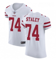 Mens Nike San Francisco 49ers 74 Joe Staley White Vapor Untouchable Elite Player NFL Jersey Mens Nike San Francisco 49ers 74 Joe Staley White Vapor Untouchable Elite Player NFL Jersey