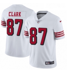 Mens Nike San Francisco 49ers 87 Dwight Clark Limited White Rush Vapor Untouchable NFL Jersey Mens Nike San Francisco 49ers 87 Dwight Clark Limited White Rush Vapor Untouchable NFL Jersey