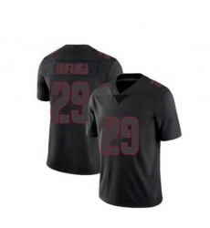 Men's San Francisco 49ers #29 Talanoa Hufanga Black 2018 Fashion Impact Black Color Rush Stitched NFL Nike Limited Jersey Men's San Francisco 49ers #29 Talanoa Hufanga Black 2018 Fashion Impact Black Color Rush Stitched NFL Nike Limited Jersey