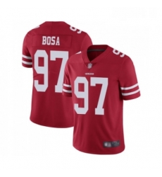 Mens San Francisco 49ers 97 Nick Bosa Red Team Color Vapor Untouchable Limited Player Football Jersey Mens San Francisco 49ers 97 Nick Bosa Red Team Color Vapor Untouchable Limited Player Football Jersey