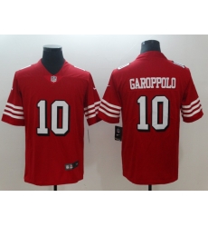 Men's San Francisco 49ers Jimmy Garoppolo 10 Red Nike Scarlet Player Limited Jersey Men's San Francisco 49ers Jimmy Garoppolo 10 Red Nike Scarlet Player Limited Jersey