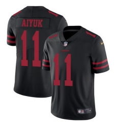 Nike 49ers 11 Brandon Aiyuk Black Alternate Men Stitched NFL Vapor Untouchable Limited Jersey Nike 49ers 11 Brandon Aiyuk Black Alternate Men Stitched NFL Vapor Untouchable Limited Jersey