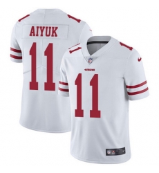 Nike 49ers 11 Brandon Aiyuk White Men Stitched NFL Vapor Untouchable Limited Jersey Nike 49ers 11 Brandon Aiyuk White Men Stitched NFL Vapor Untouchable Limited Jersey
