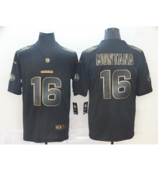Nike 49ers 16 Joe Montana Black Gold Vapor Untouchable Limited Jersey Nike 49ers 16 Joe Montana Black Gold Vapor Untouchable Limited Jersey