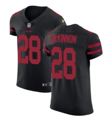 Nike 49ers #28 Jerick McKinnon Black Alternate Mens Stitched NFL Vapor Untouchable Elite Jersey Nike 49ers #28 Jerick McKinnon Black Alternate Mens Stitched NFL Vapor Untouchable Elite Jersey