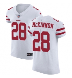 Nike 49ers #28 Jerick McKinnon White Mens Stitched NFL Vapor Untouchable Elite Jersey Nike 49ers #28 Jerick McKinnon White Mens Stitched NFL Vapor Untouchable Elite Jersey