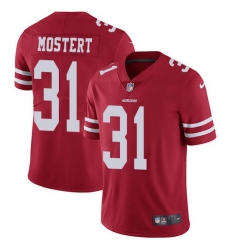 Nike 49ers 31 Raheem Mostert Red Team Color Men Stitched NFL Vapor Untouchable Limited Jersey Nike 49ers 31 Raheem Mostert Red Team Color Men Stitched NFL Vapor Untouchable Limited Jersey