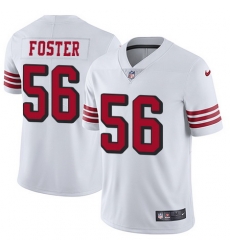 Nike 49ers #56 Reuben Foster White Rush Mens Stitched NFL Vapor Untouchable Limited Jersey Nike 49ers #56 Reuben Foster White Rush Mens Stitched NFL Vapor Untouchable Limited Jersey