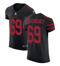 Nike 49ers #69 Mike McGlinchey Black Alternate Mens Stitched NFL Vapor Untouchable Elite Jersey Nike 49ers #69 Mike McGlinchey Black Alternate Mens Stitched NFL Vapor Untouchable Elite Jersey