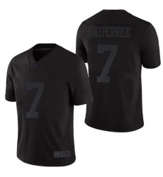 Nike 49ers 7 Colin Kaepernick All Black Vapor Untouchable Limited Jersey Nike 49ers 7 Colin Kaepernick All Black Vapor Untouchable Limited Jersey