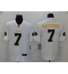 Nike 49ers 7 Colin Kaepernick White Gold Vapor Untouchable Limited Jersey Nike 49ers 7 Colin Kaepernick White Gold Vapor Untouchable Limited Jersey